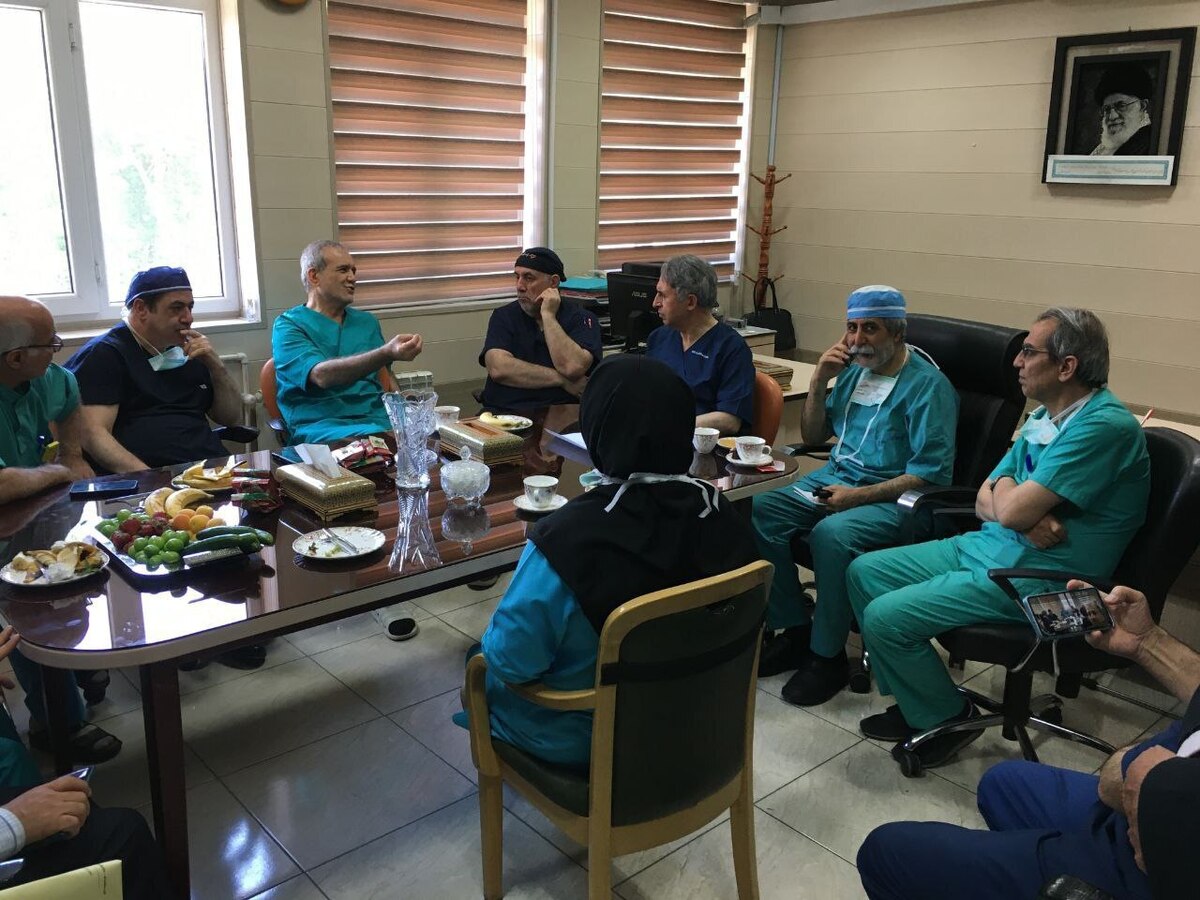 نجات جان دو بیمار با جراحی قلب باز توسط رئیس جمهور 