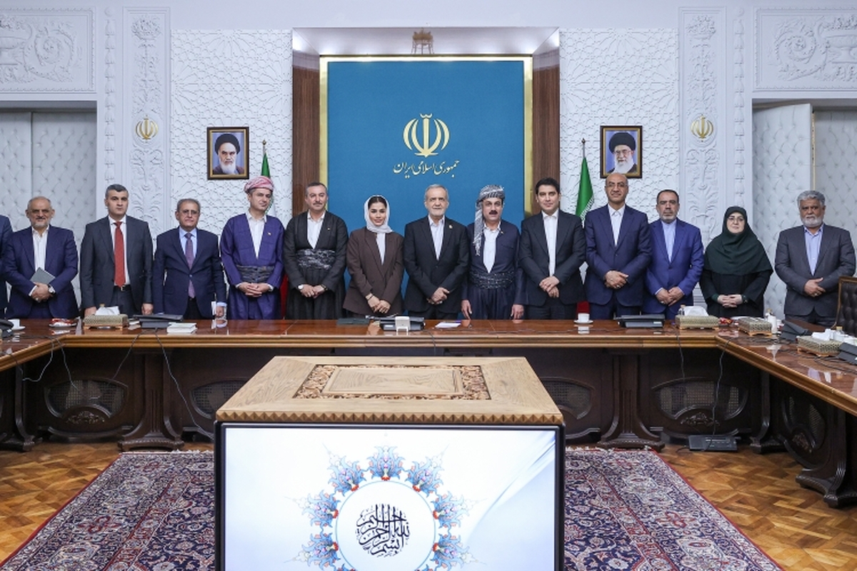 پزشکیان: آمادگی هرگونه همکاری برای توسعه روابط با اقلیم کردستان را داریم