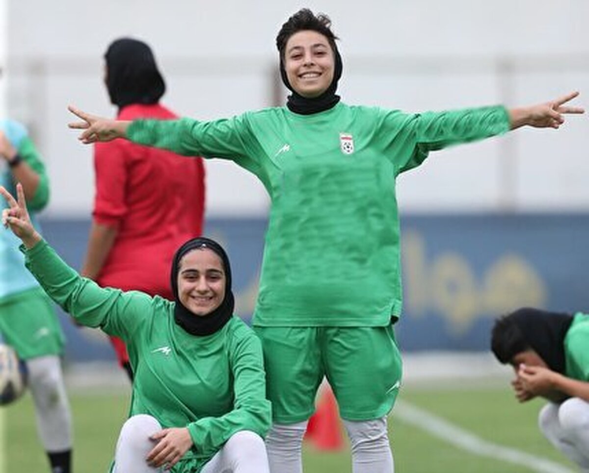 جوان‌ترین دختر ملی‌پوش فوتبال: اینجا احساس غریبی ندارم