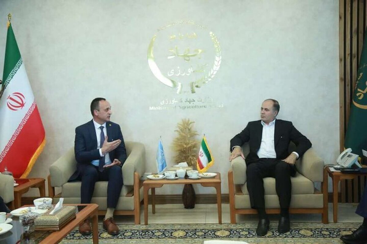 دیدار نماینده جدید فائو با وزیر جهاد کشاورزی در تهران