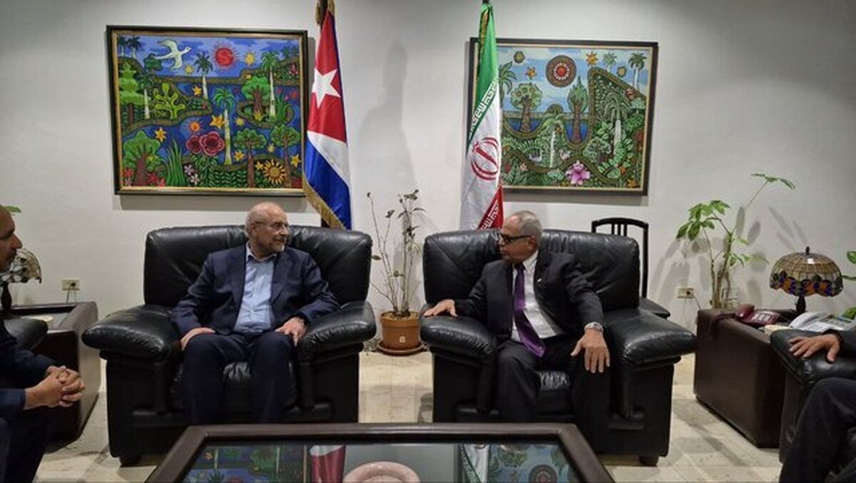 ورود قالیباف به کوبا