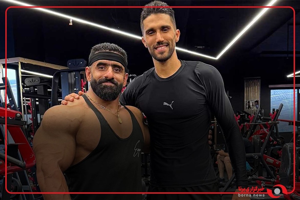 تمرینات بدنسازی حسین حسینی با هادی چوپان