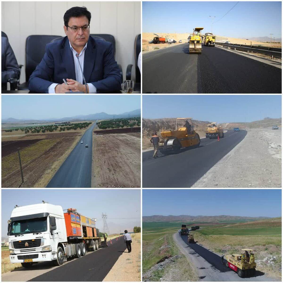 اجرای ۱۳۰ کیلومتر روکش آسفالت در جاده‌های لرستان