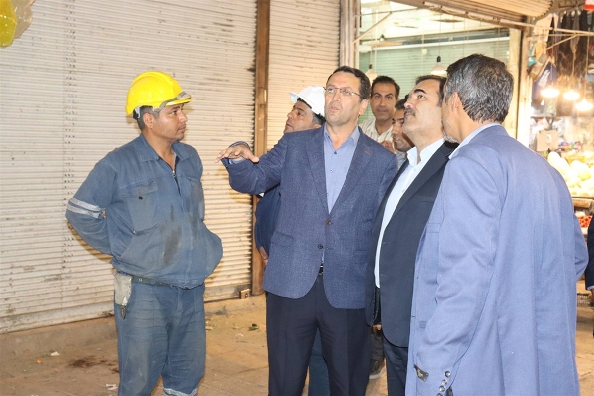 نوسازی و بهسازی شبکه برق بازارسنتی قزوین تسریع می شود