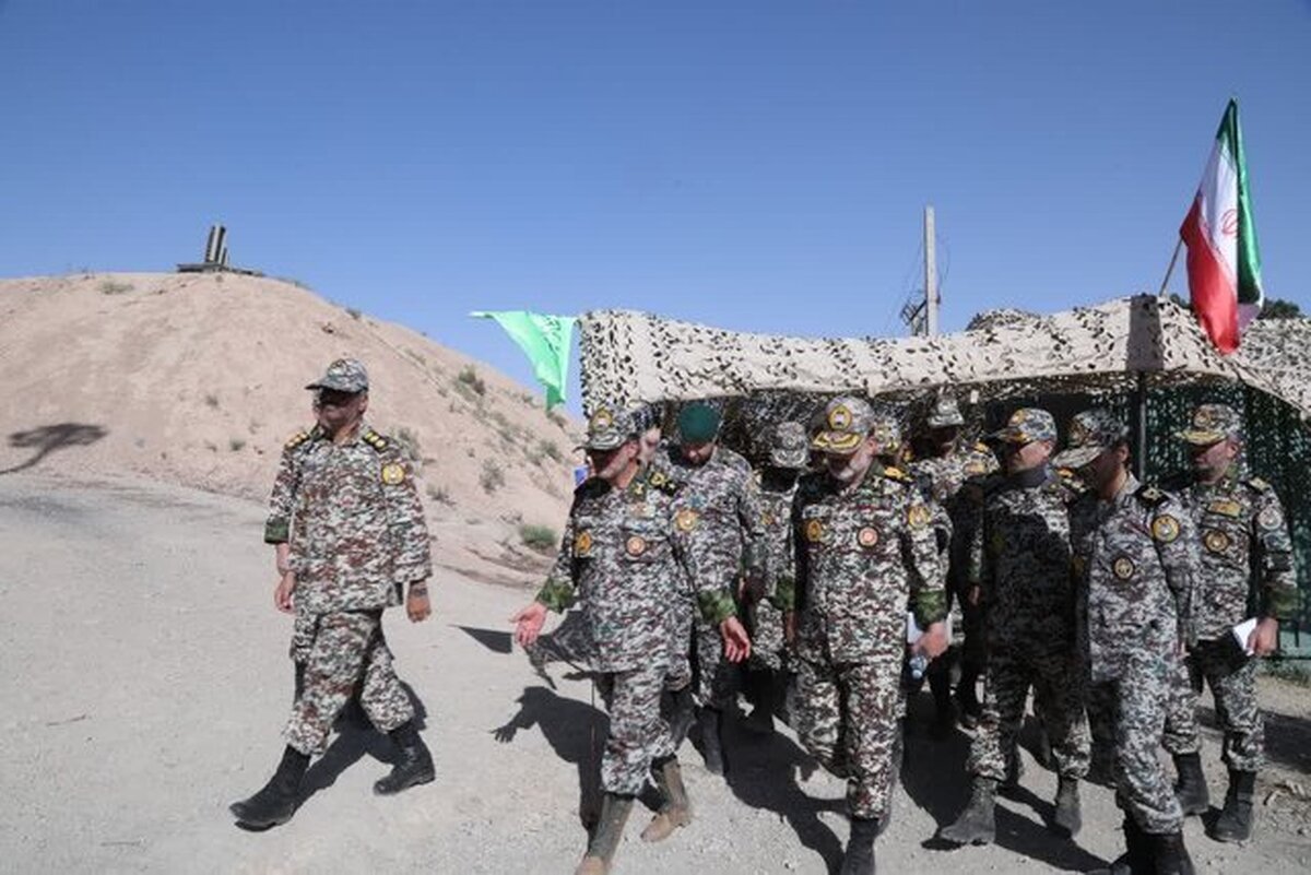 بازدید امیر سرتیپ صباحی فرد از مواضع پدافندی پایتخت