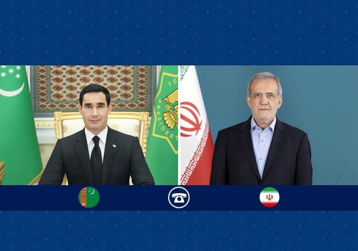 تأکید رؤسای جمهور ایران و ترکمنستان بر تحکیم روابط دوجانبه و همبستگی امت اسلامی در آستانه عید قربان