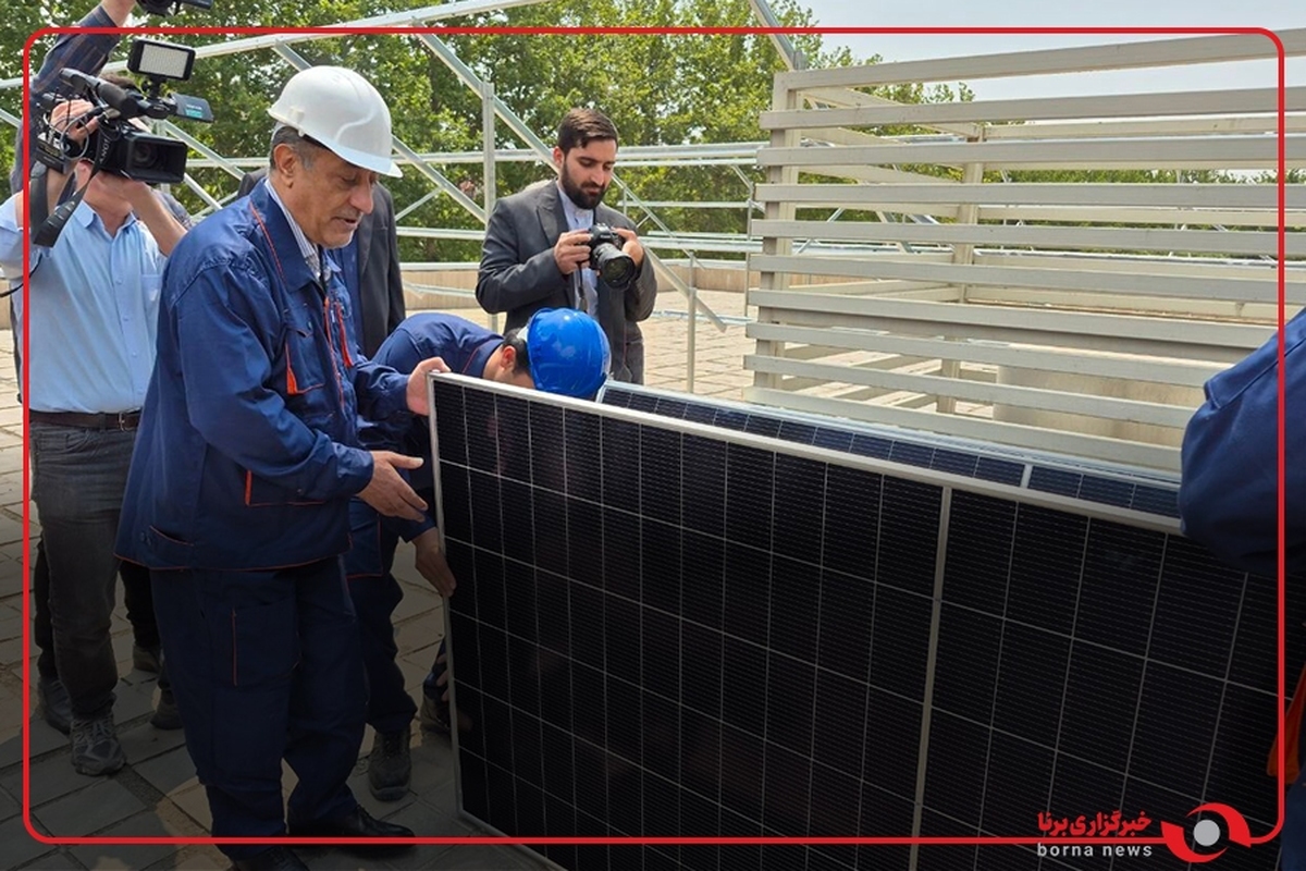 آغاز نصب پنل های خورشیدی  در نهاد ریاست‌جمهوری