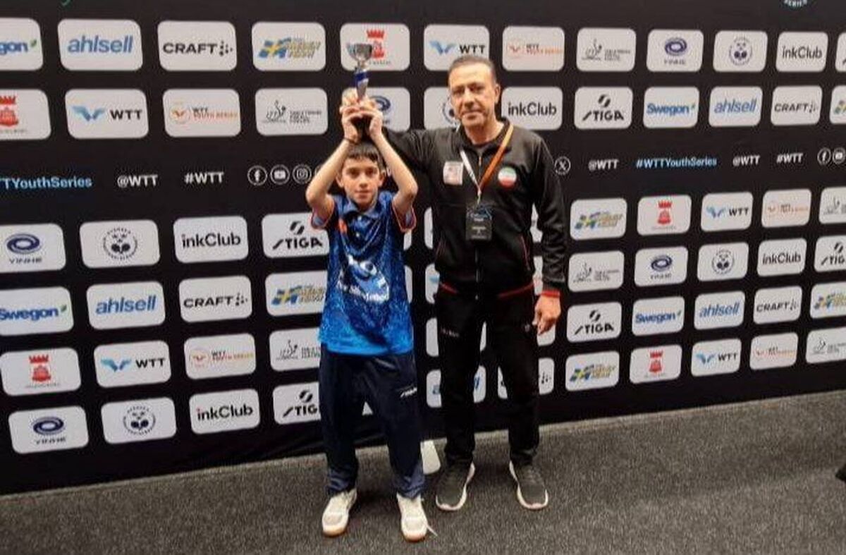 دومین مدال پدیده ۱۰ ساله ایران در کانتندر سوئد به رنگ طلا