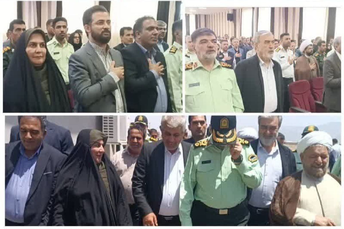 استقرار ستاد فرماندهی انتظامی جنوب کرمان در جیرفت عملیاتی شد