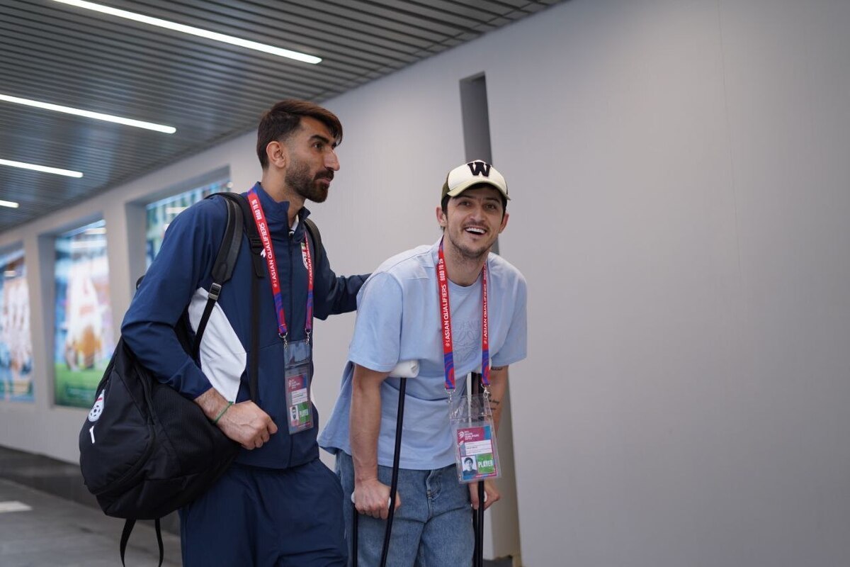 پیغام جالب سردار آزمون برای کاپیتان تراکتور با قلب آبی!+ عکس