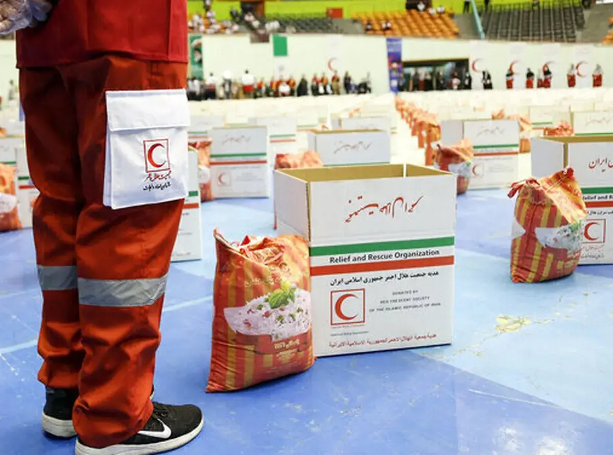 تکذیب ویدیوی جمع آورى اقلام ضرورى منتصب به جمعیت هلال احمر