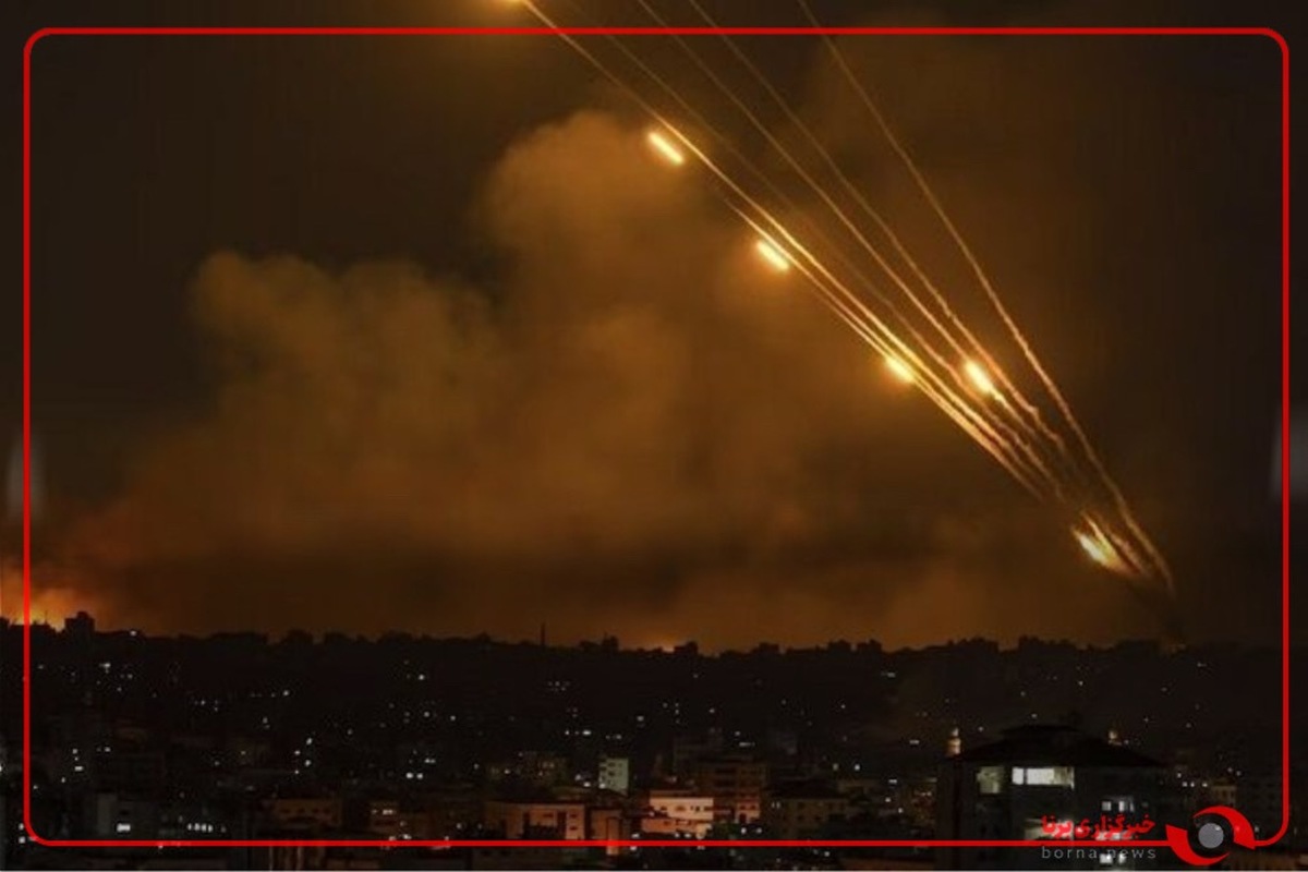 شلیک موشک‌ها از غرب تهران به‌سمت اسرائیل