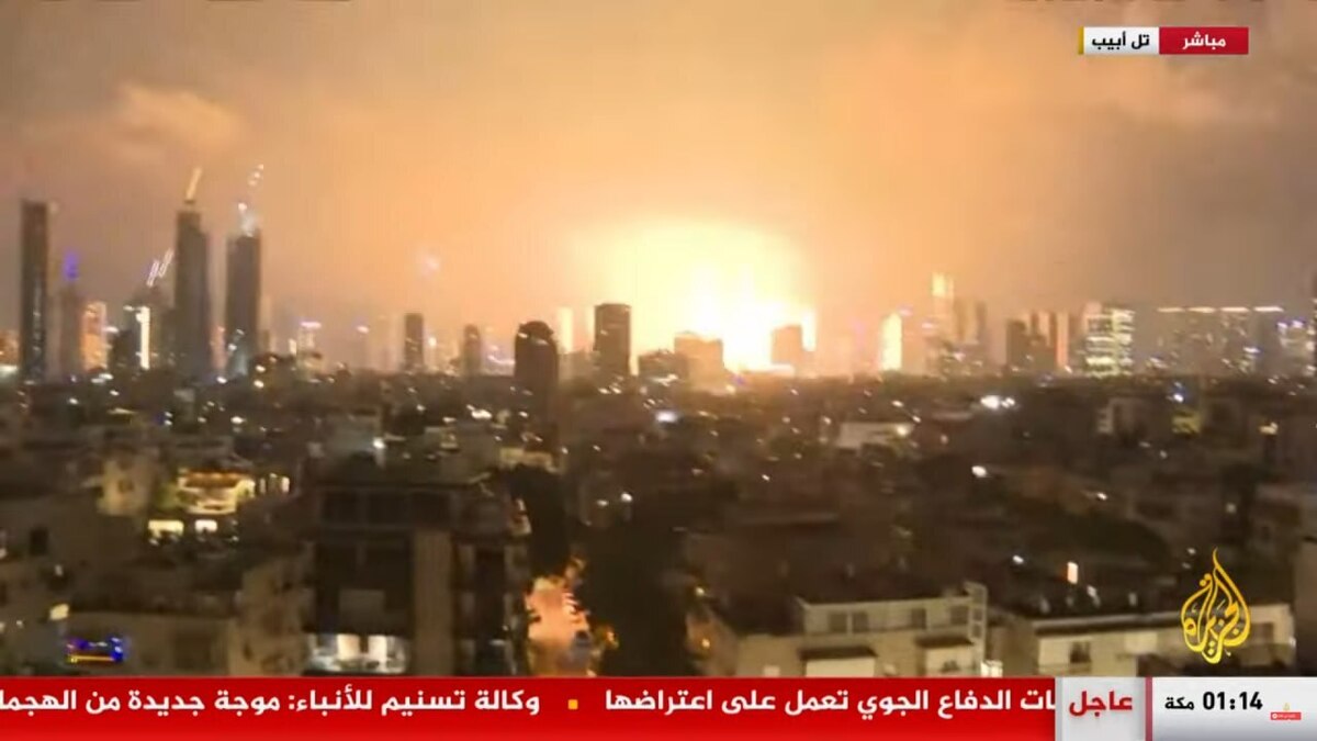 هدف قرار گرفتن مواضع استراتژیک در اشدود، تل‌آویو، حیفا و بئرالسبع