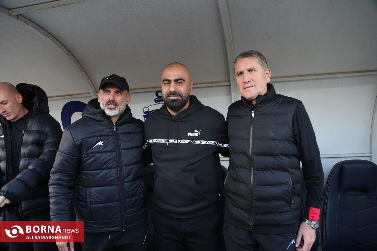 خوشحالی مربی پرسپولیس از فینالیست شدن ملوان! + عکس