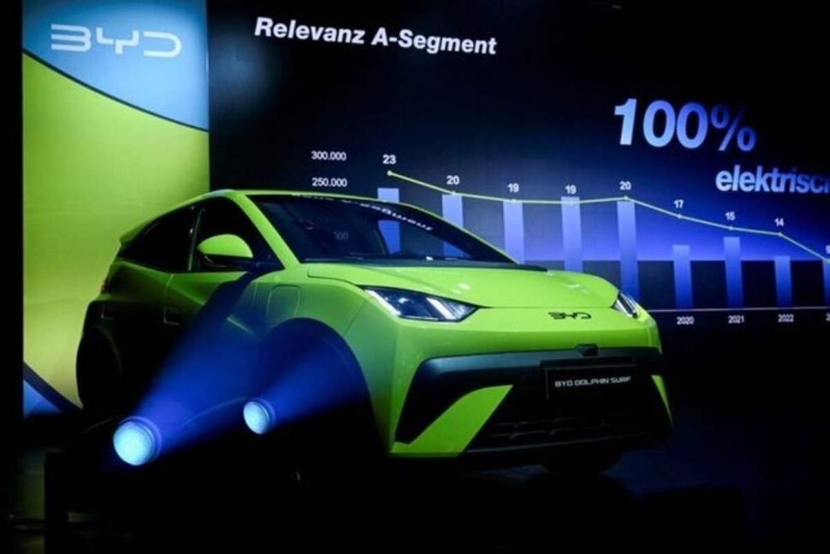 خودرو برقی جدید بی‌وای‌دی بازار اروپا را داغ کرد