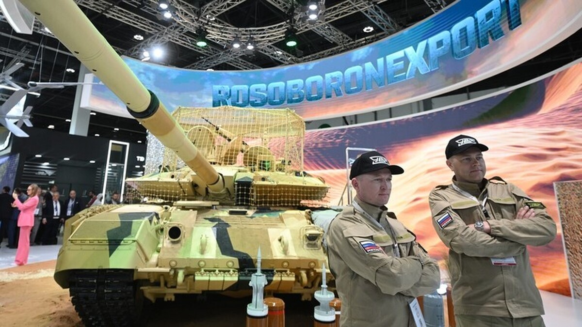 پوتین: روسیه در میان پنج صادرکننده برتر تسلیحات در جهان قرار دارد