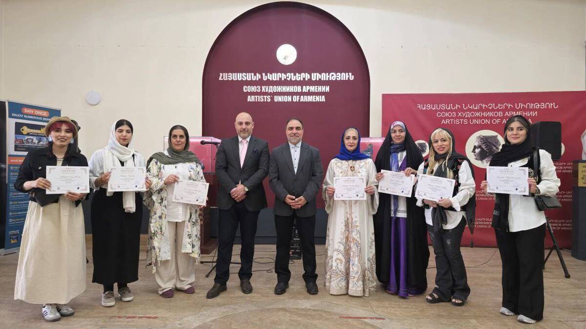 برگزاری آثار هنرمندان ایرانی در ایروان