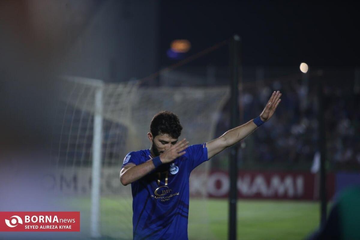 پایان یک حاشیه در استقلال با قلب آبی! + عکس