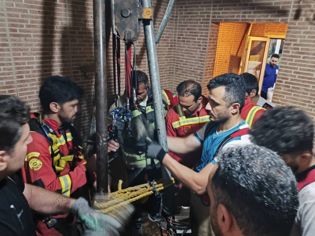 سقوط مرگبار کارگر جوان به داخل چاه در شهرآرا