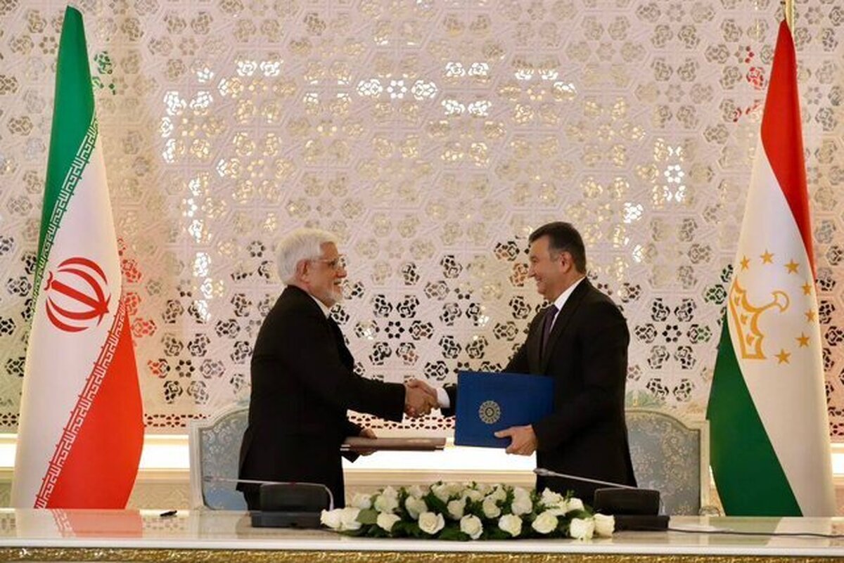 تبادل ۴ سند همکاری و یادداشت تفاهم میان جمهوری اسلامی ایران و جمهوری تاجیکستان