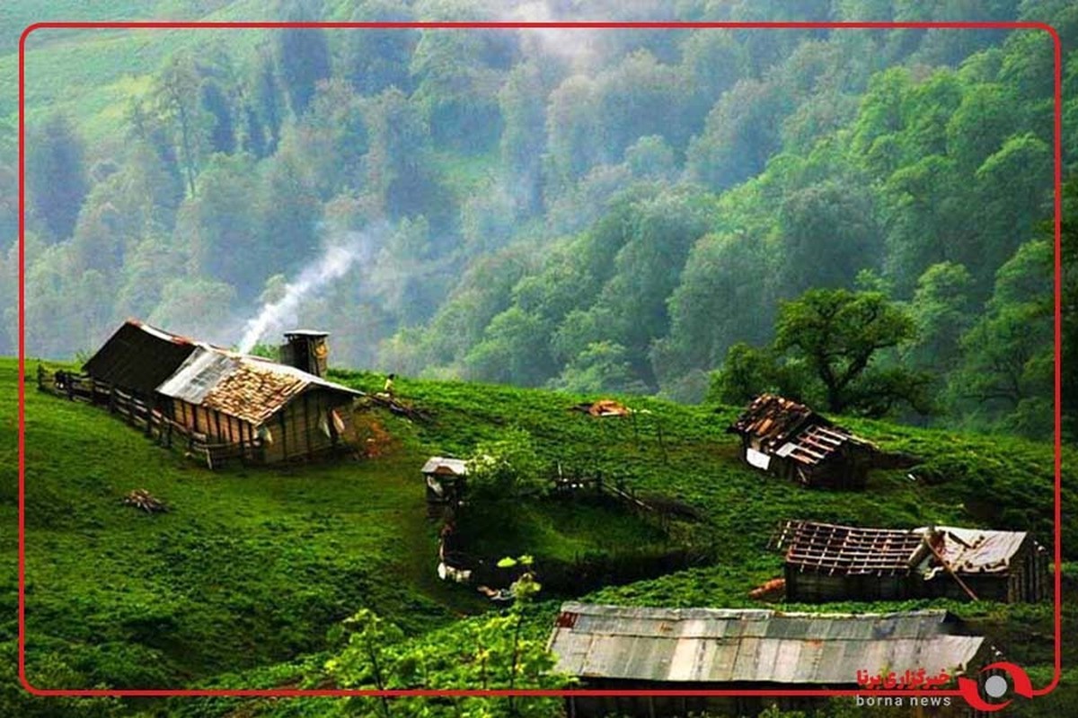 طبیعت برفچال معروف به سوئیس ایران