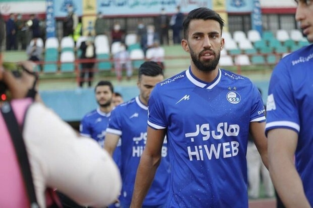 بازیکن مورد علاقه  ساپینتو در تمرین سپاهان