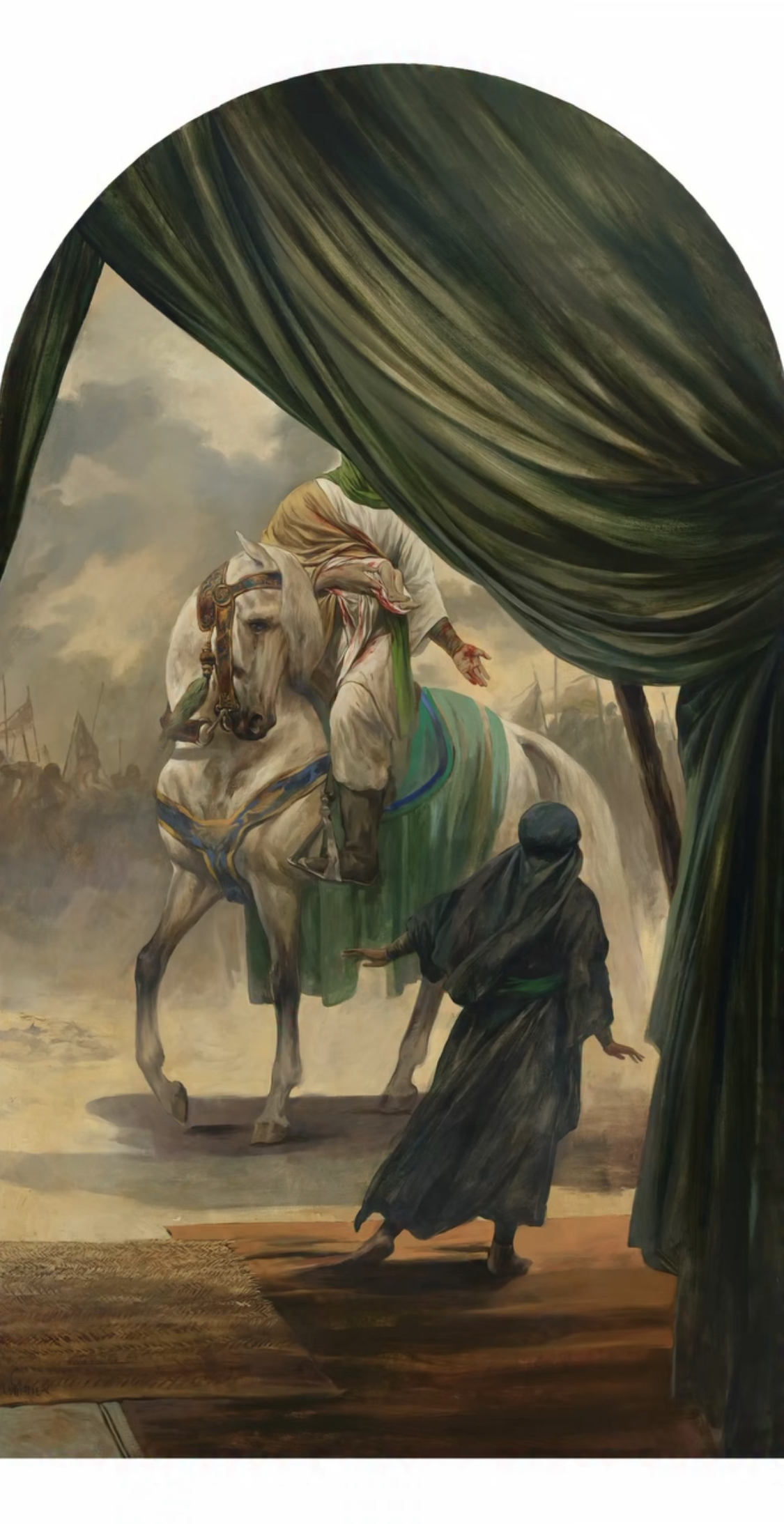 روح‌الامین با «سند» شهادت کودک شیرخواره سیدالشهدا (ع) را به تصویر کشید