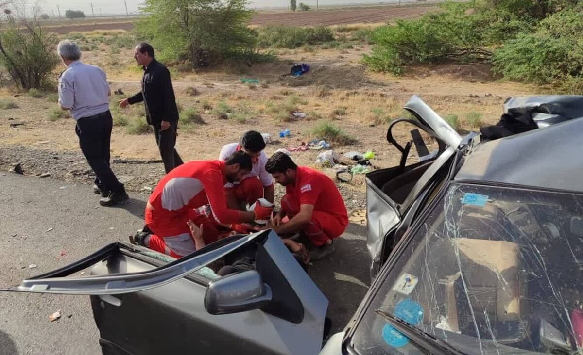 ۹ کشته و زخمی در ‎تصادف زنجیره‌ای جاده شوش به اندیمشک