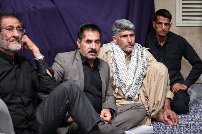 مراسم عزاداری شب تاسوعای حسینی‌ در حسینیه امام خمینی (ره) برگزار شد