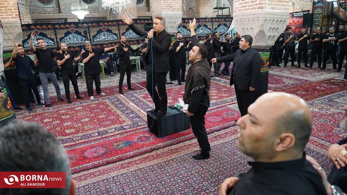 عزاداری شب تاسوعا در مسجد تاریخی سردار ارومیه