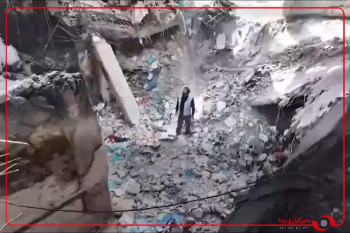 گودال عظیم در زندان اوین؛ آثار حمله رژیم صهیونیستی