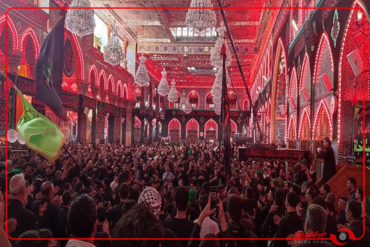 حال و‌ هوای ‌حرم مطهر اباعبدالله(ع) در شب عاشورای حسینی