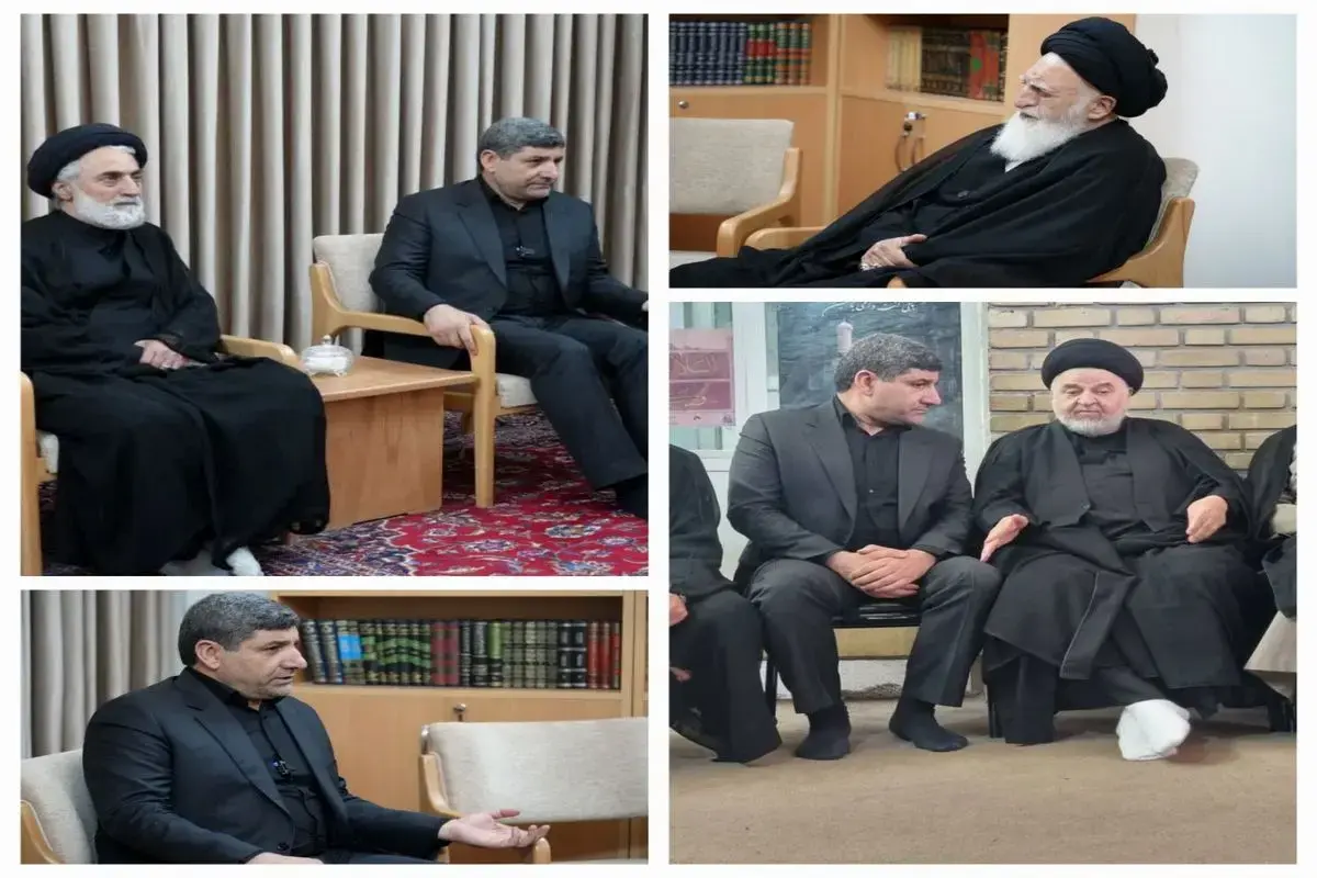 دیدار معاون فرهنگی و اجتماعی معاون اول رئیس‌جمهور با علما و مراجع عظام تقلید