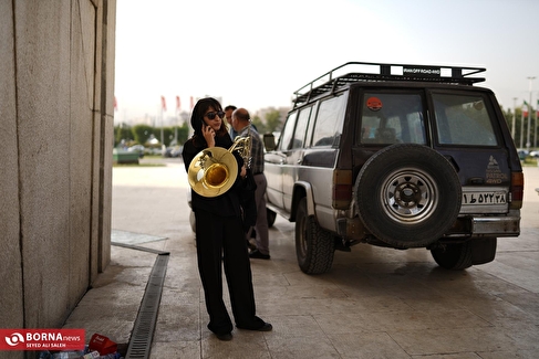 اجرای ارکستر سمفونیک تهران در برج آزادی