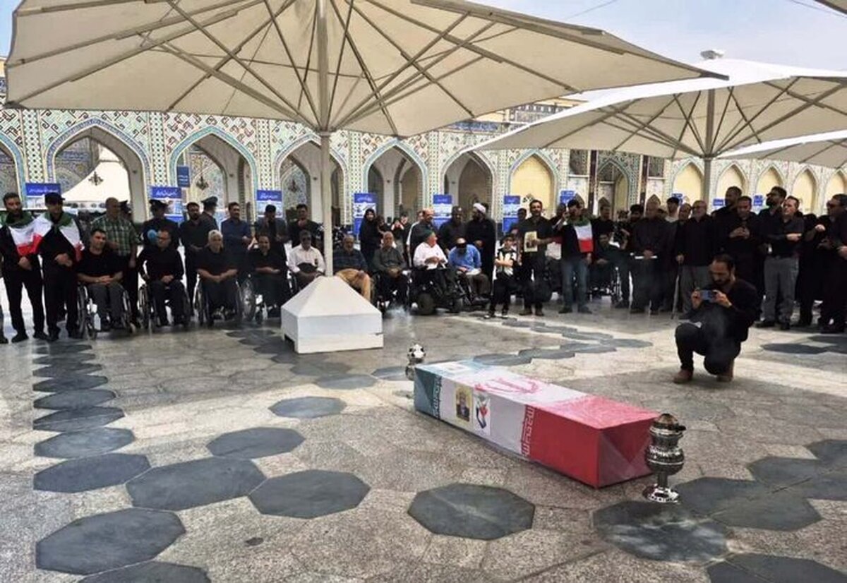 جانباز مشهدی به جمع یاران شهیدش پیوست