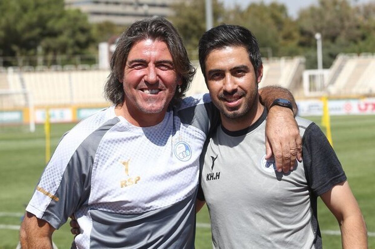 اولین واکنش حیدری پس از پیوستن به استقلال: کار کردن با ساپینتو افتخار است + عکس