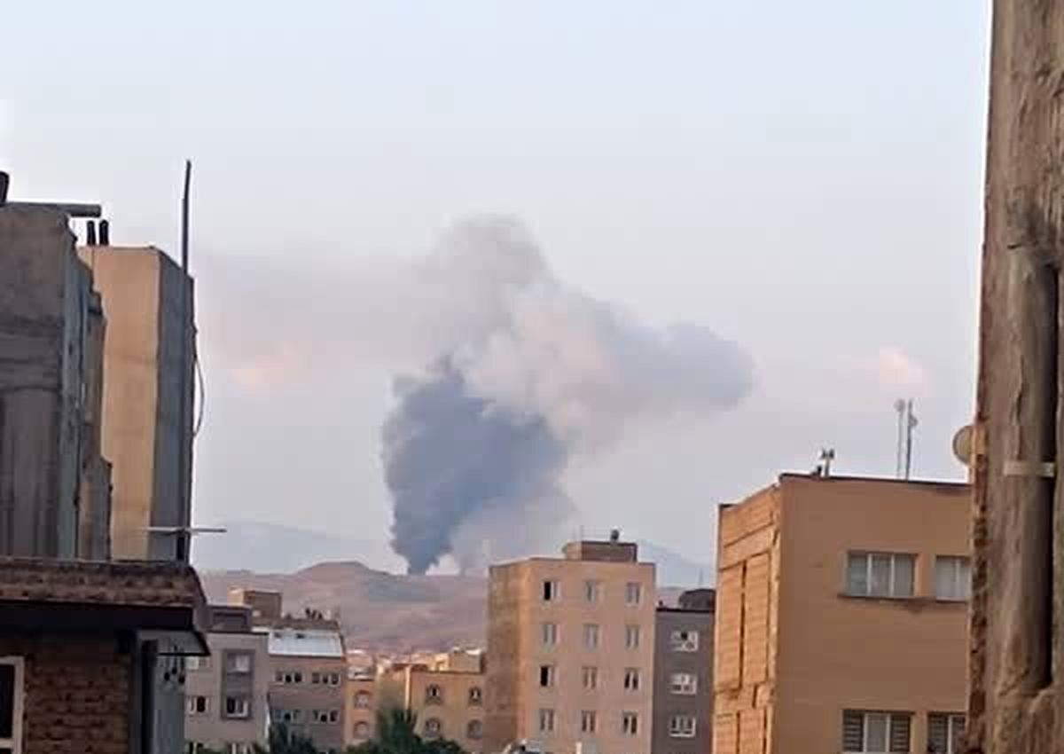 حمله‌ی رژیم صهیونیستی به مناطقی از شهر کرج