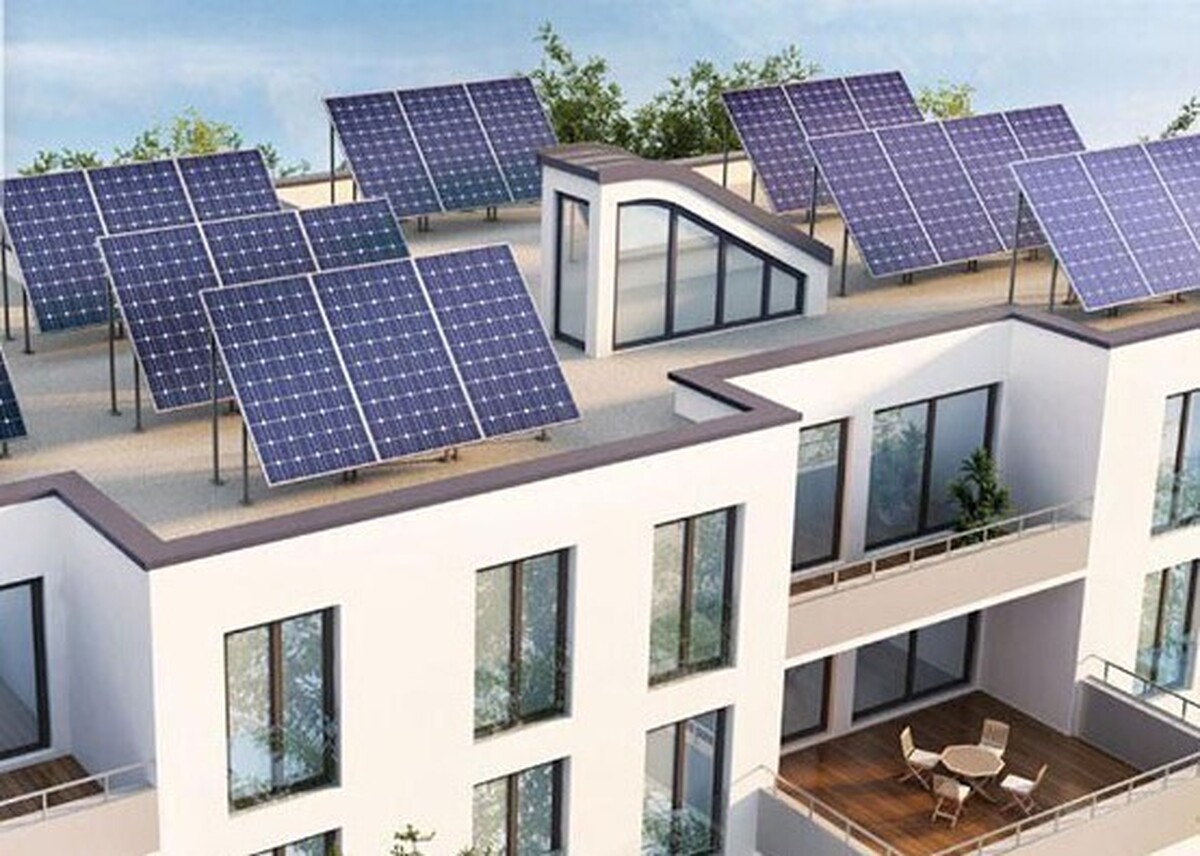 امکان نصب پنل‌های خورشیدی ۵ کیلوواتی برای مجتمع‌های مسکونی