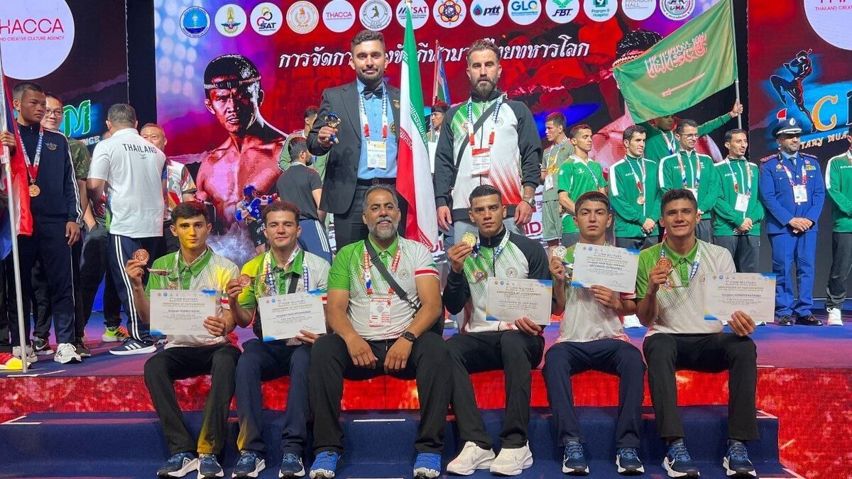 ۵ مدال رنگارنگ؛ حاصل تلاش موی‌تای‌کاران ایرانی در رقابت‌های جهانی سیزم