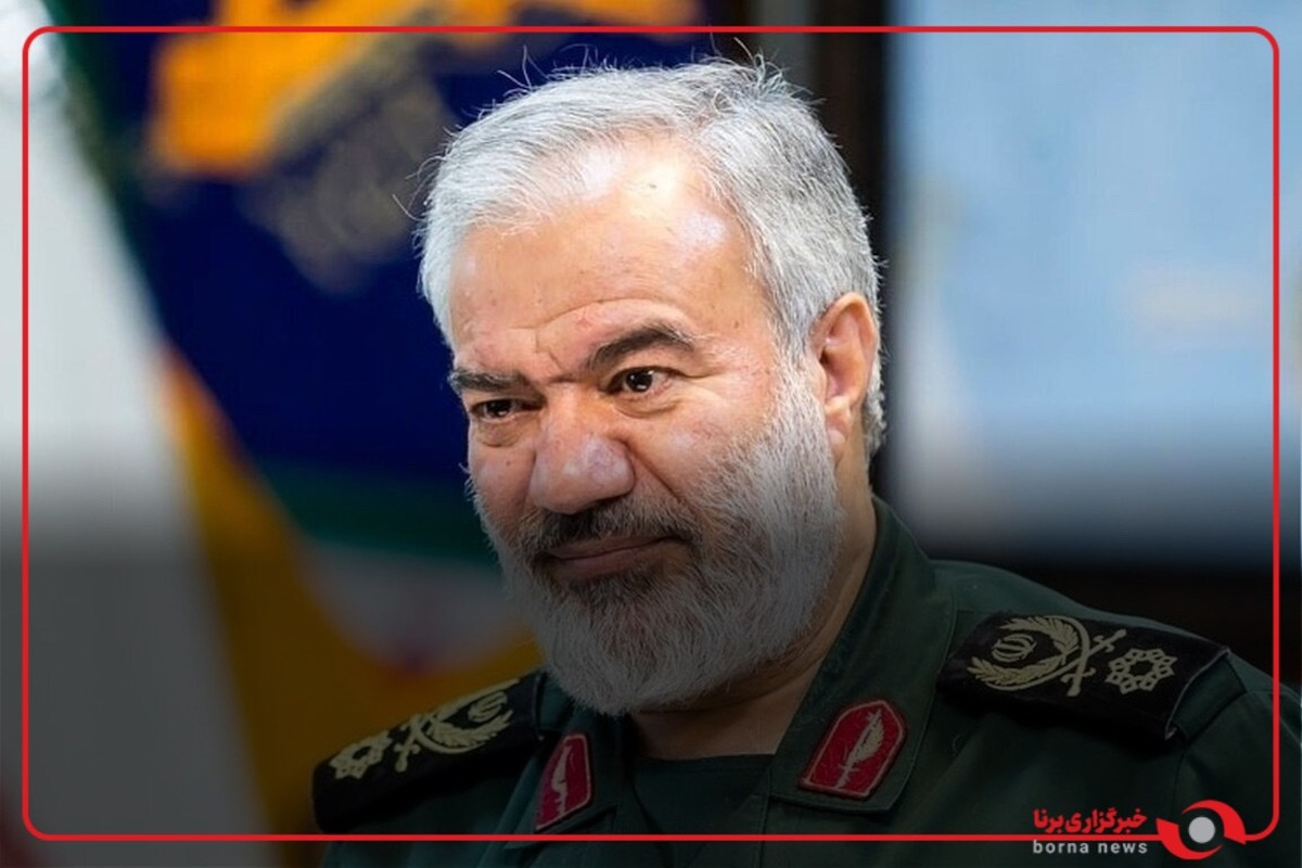 حضور سردار فدوی در مراسم بزرگداشت شهدای سپاه قدس