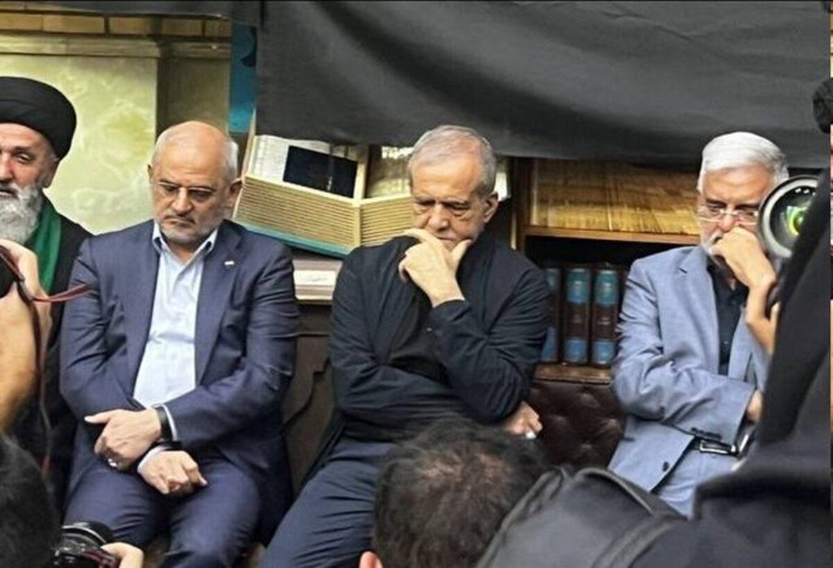 حضور پزشکیان و قالیباف در مراسم گرامیداشت شهدای اقتدار ارتش