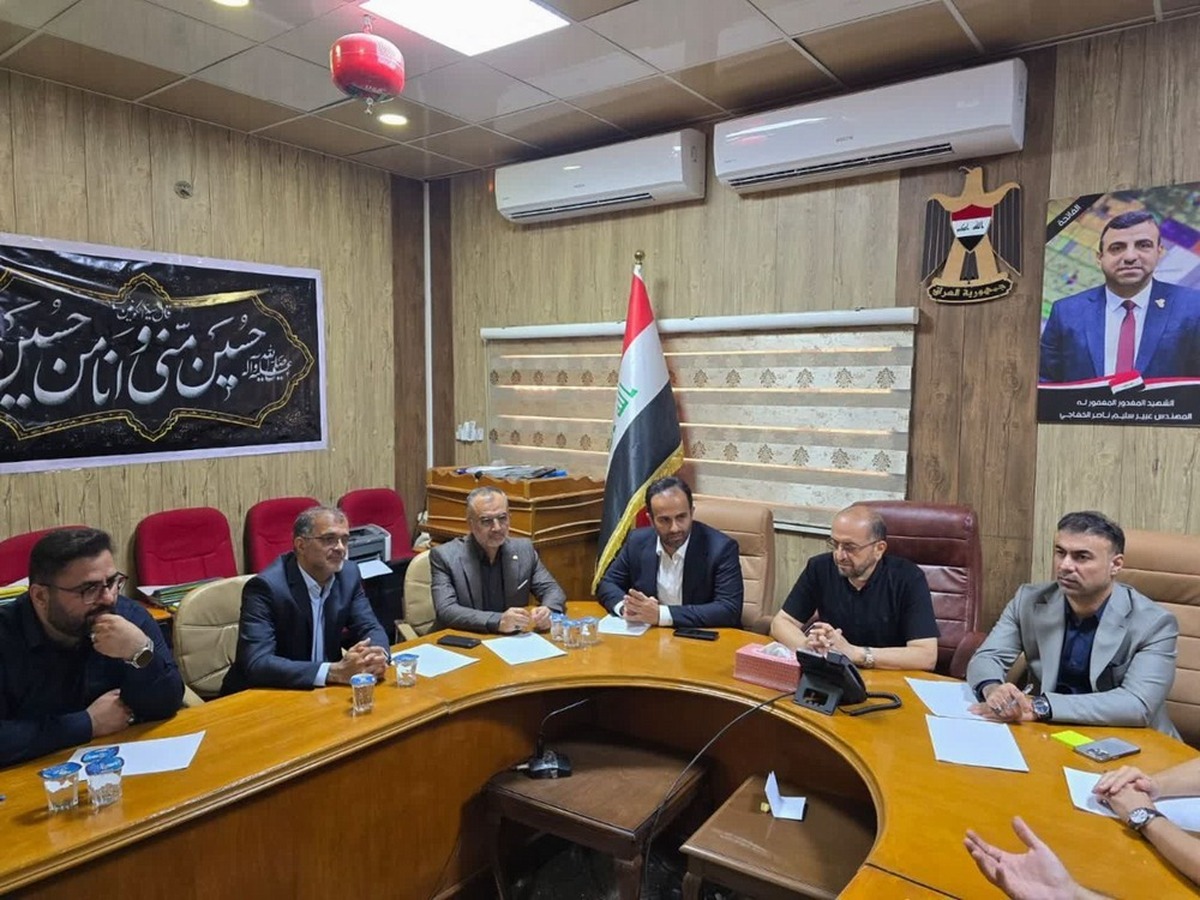 دیدار رئیس شورای اسلامی شهر رشت با شهردار کربلا