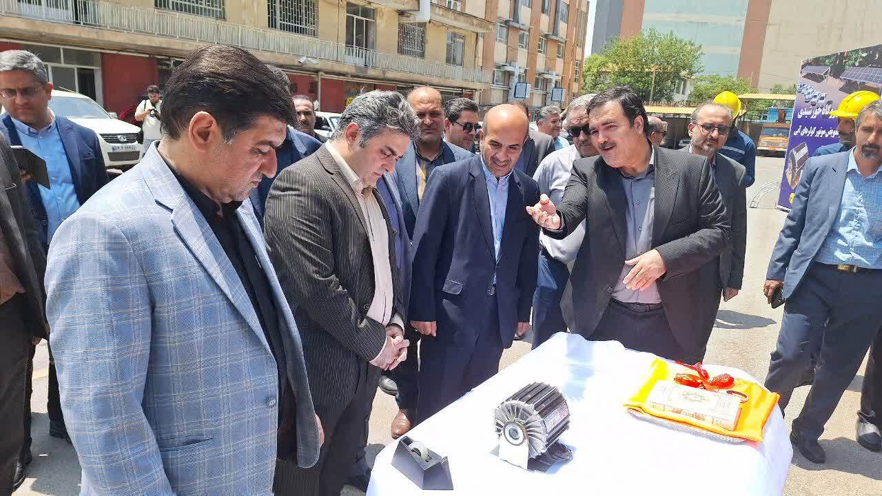 نیروگاه خورشیدی شرکت توزیع نیروی برق قزوین افتتاح شد