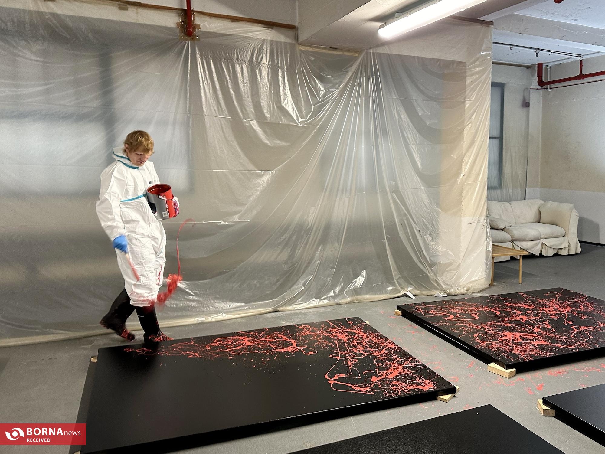 اد شیرن با نمایشگاه «پارکینگ کیهانی» به میدان هنرهای تجسمی آمد+ ویدئو اد شیرن با نمایشگاه «پارکینگ کیهانی» به میدان هنرهای تجسمی آمد+ ویدئو