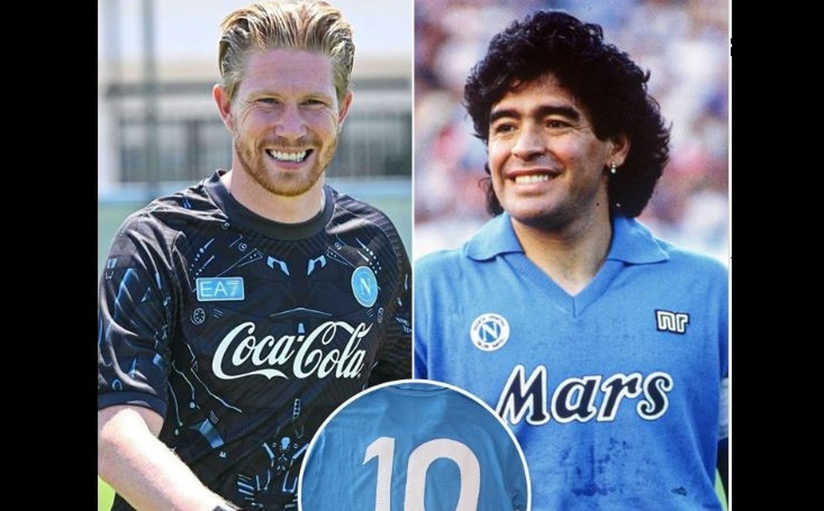 دی‌بروین: به پوشیدن پیراهن مارادونا افتخار کردم/ فشاری احساس نمی‌کنم