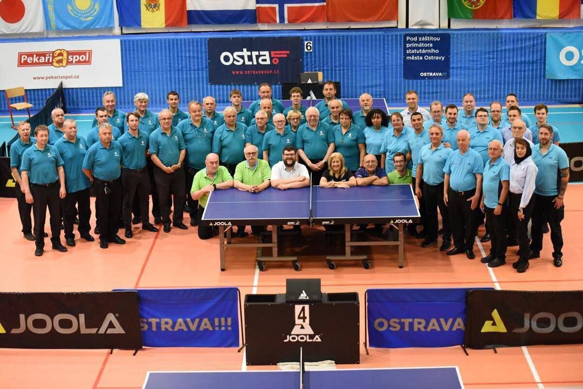 قضاوت بانوی داور ایرانی تنیس روی میز در مسابقات بین‌المللی