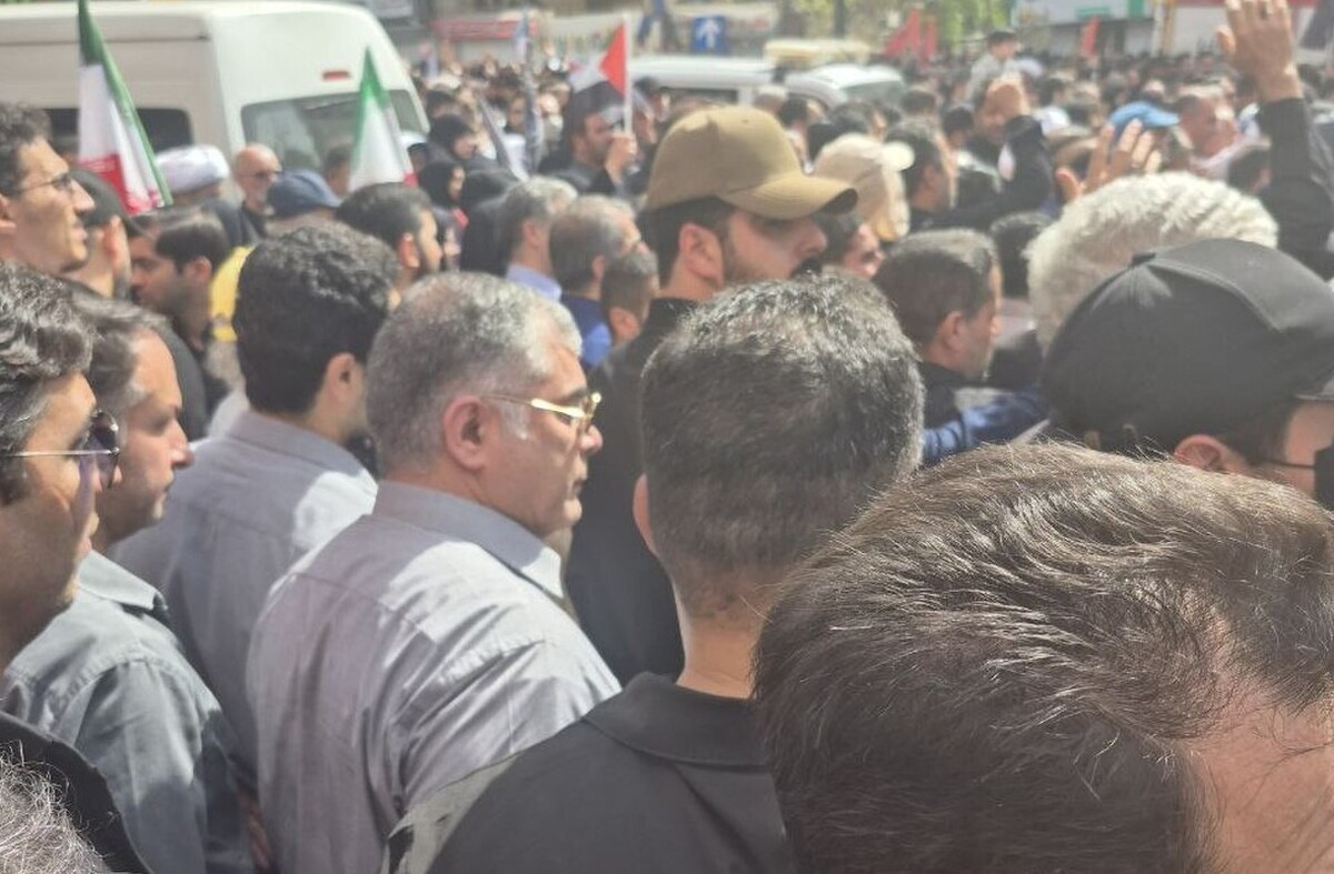 حضور وزیر نفت در تشییع پیکر مطهر شهدای اقتدار