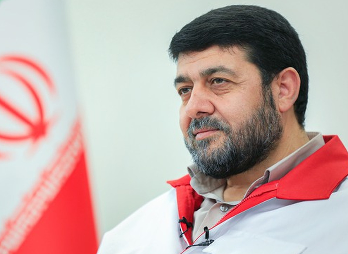 پیام رئیس هلال احمر به مناسبت برگزاری پرشکوه آیین تشییع شهدای حملات رژیم صهیونیستی