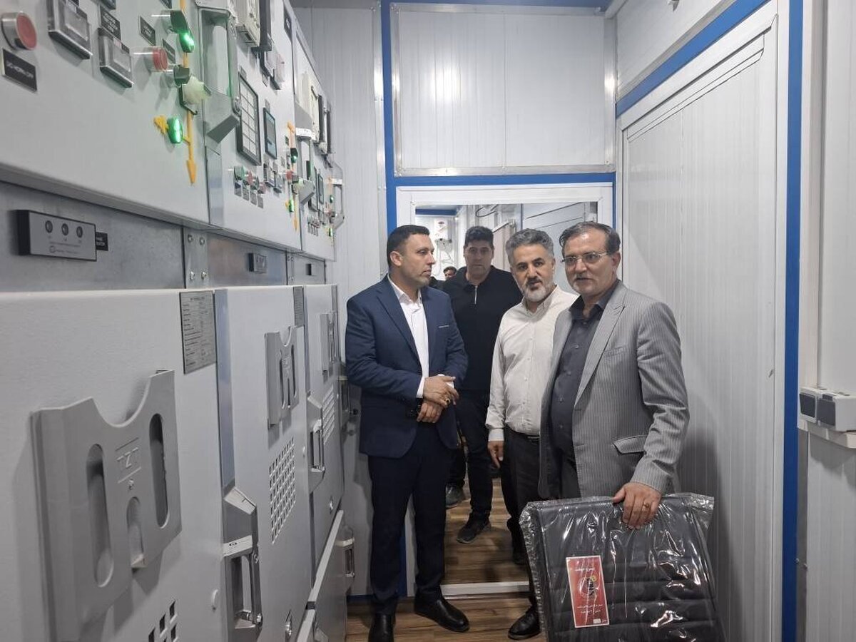 پست سیار ۶۳ کیلوولت وحیدیه وارد مدار بهره‌برداری شد