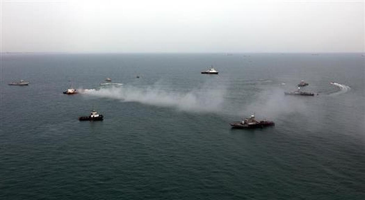 عملیات  اطفاء حریق یگان‌های شناور و پروازی جمهوری اسلامی ایران و فدراتیو روسیه